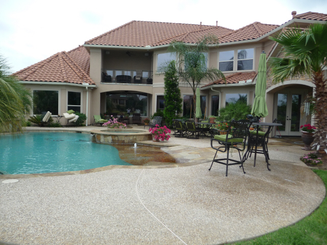 Tile Roof in Katy Texas cleaned by Katy Memorial Roof Cleaning and Power Washing on May 11th