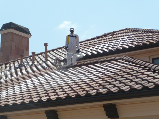 Tile Roof Cleaning Houston Texas Royal Oaks Katy Memorial Roof Cleaning & Power Washing