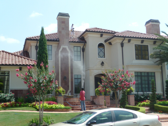 Tile Roof Cleaning Houston Texas Royal Oaks Katy Memorial Roof Cleaning & Power Washing